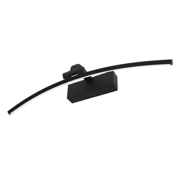 LED-spejllampe sort 4000K 50cm TERRA ID-9057 IdeaLED