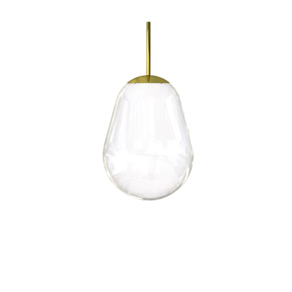 Nowodvorski PEAR S transparent glaskupa i päronform