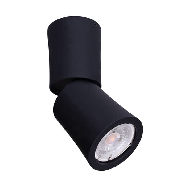 Moderne sort loftspot DOT 1xGU10 50W C0157 Maxlight