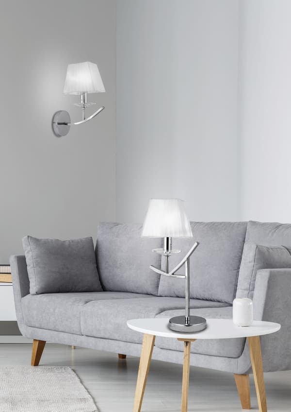 Vägglampa Candellux VALENCIA 21-84418 förkromad