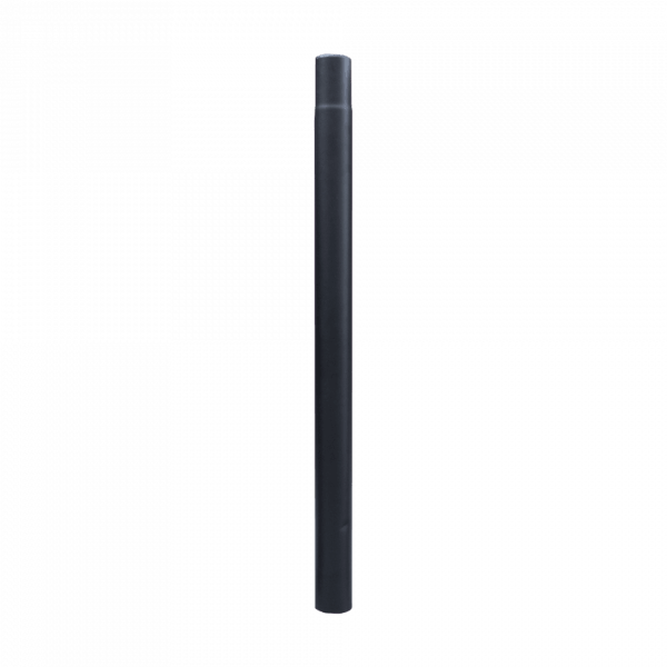 Forlænger til lysmast fi 73mm 1m sort galvaniseret stål Ecolight