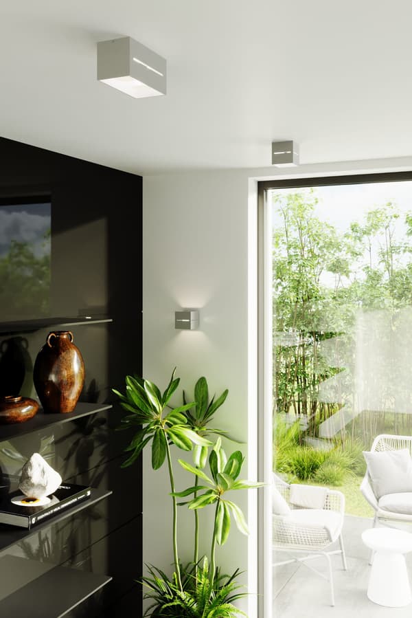 Seinävalaisin LOBO Harmaa Sollux Lighting SL.0205