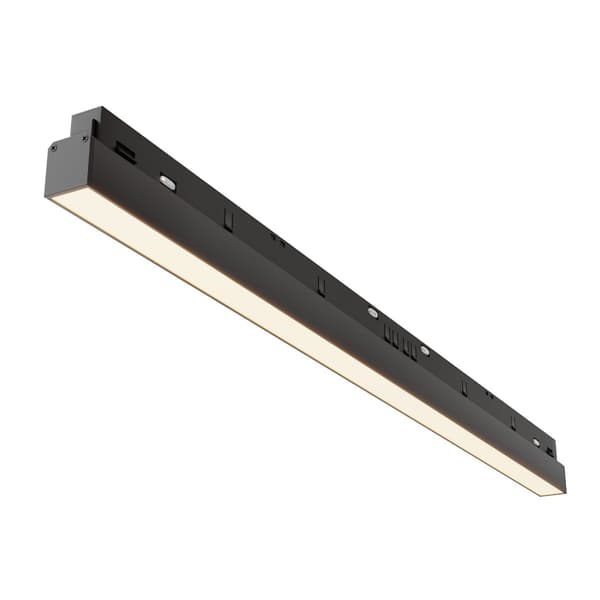 1-faset skinnespot sort lineær LED 24W 3000K BASIS Maytoni Technical