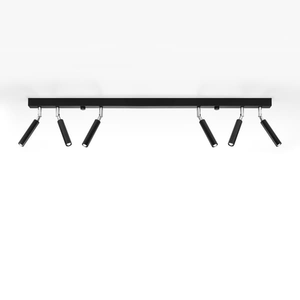 OPTIMA 6 loftlampe sort Pure Lume PU.0901