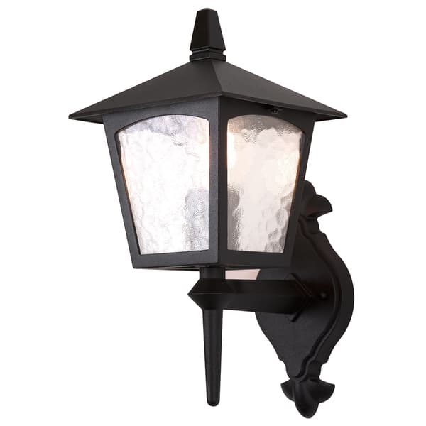 Canterbury ulkoseinävalaisin 1xE27 musta Elstead BL5-BLACK
