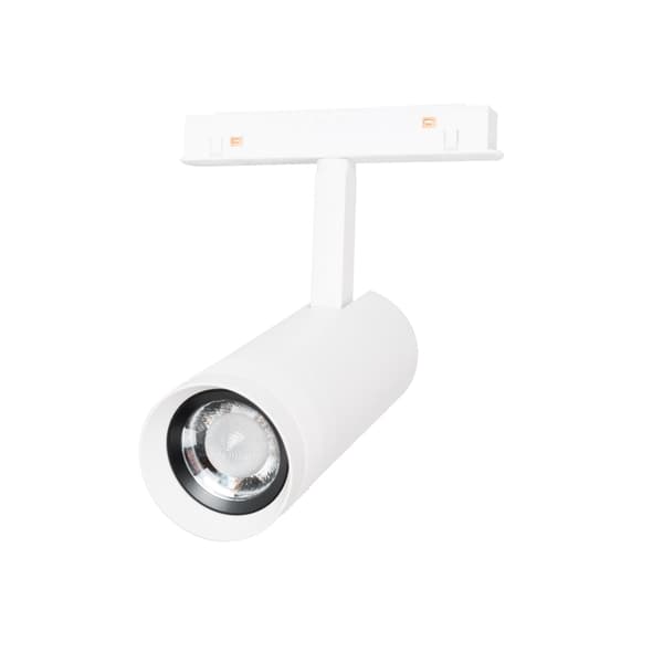 Magnetisk spotlight vit ON/OFF-system 13W 783lm 3000K Maxlight