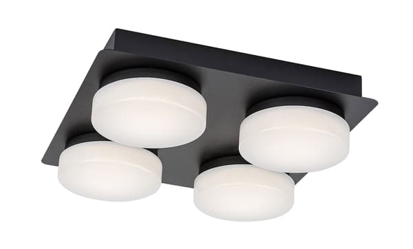 LED loftlampe 21W mat sort 75004 Attichus Rabalux