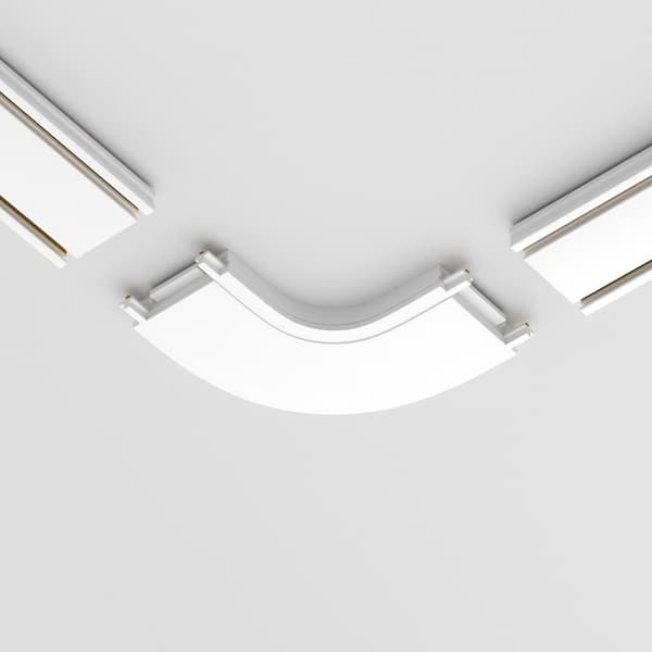 RADITY Maytoni Technical buet hvid magnetisk skinneforbindelse
