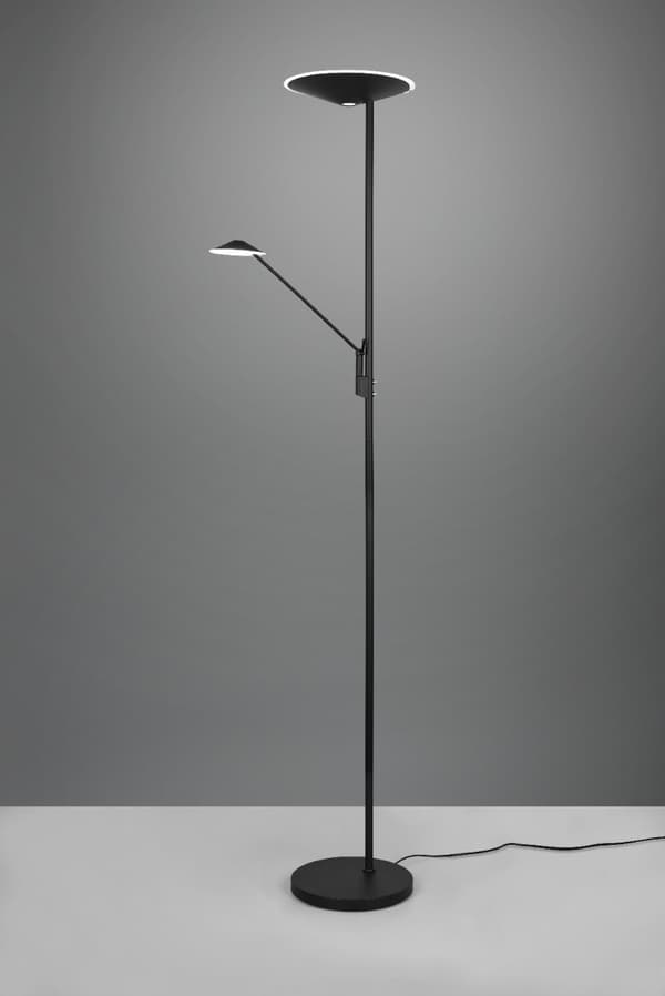 BRANTFORD LED gulvlampe sort Trio 425610232