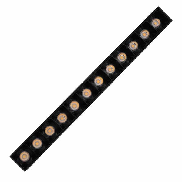 Pendelspotlight til 48V LED magnetiske skinner Milagro ML6628 sort