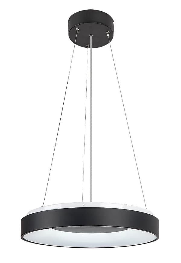 LED lysekrone LED 38W sort 72001 Ceilo Rabalux