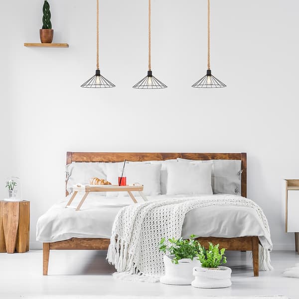 Pendellampe E27 1x40W sort farve 5271 Daryl Rabalux