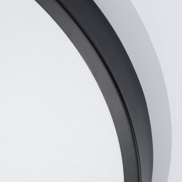 Moderne rund sort loftsplafond Ø60 ONYX LED 65W SL.1248 Sollux Lighting