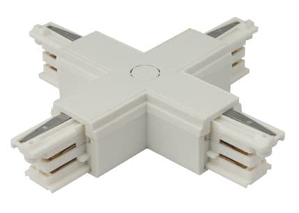X-forbinder hvid 3-faset Maxlight