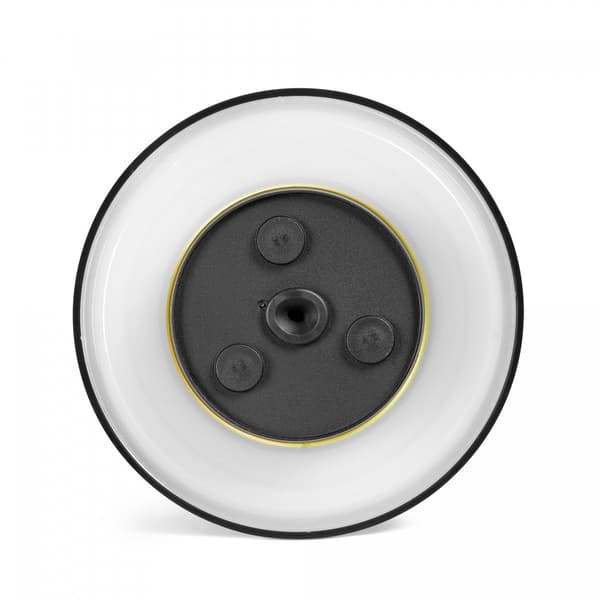 Moderne sort rund facadevæglampe Ø18cm LED 12W variabel farve IP65 Videx