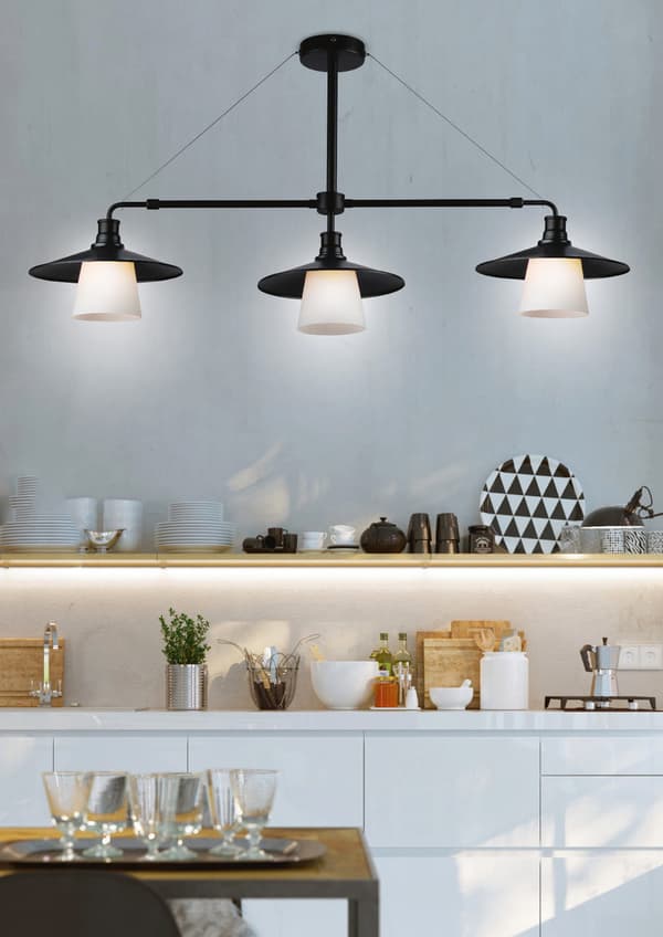 Candellux LOFT 33-43115 sort loftlampe
