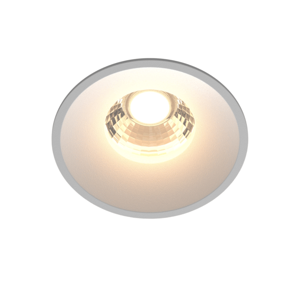 Infälld spotlight rund vit LED 12W Round Maytoni