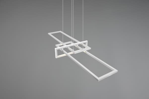 LED-pendellampa SALINAS vit Trio 320310331