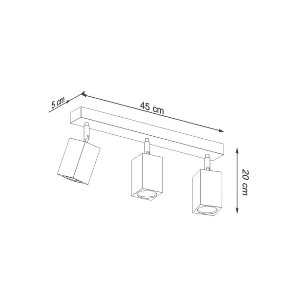 BAMBU 3 loftlampe eg Pure Lume model PU.1037