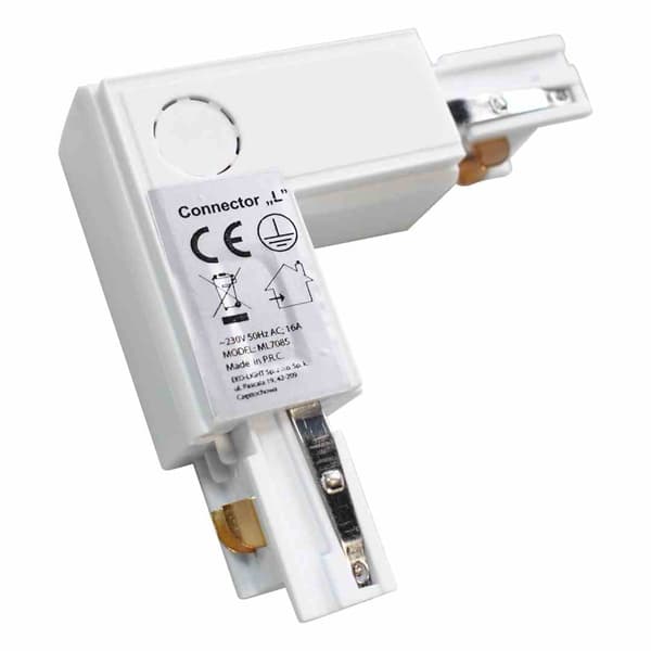 Koppling för skensystem ML7085 vit