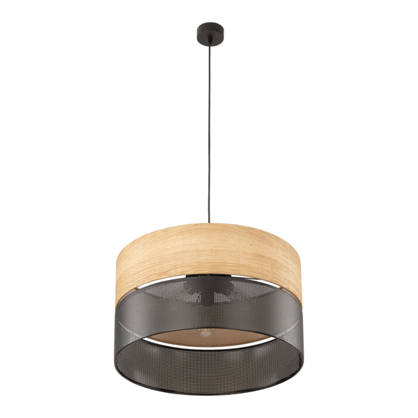 TK-Lighting 4798 sort træ pendel til bord