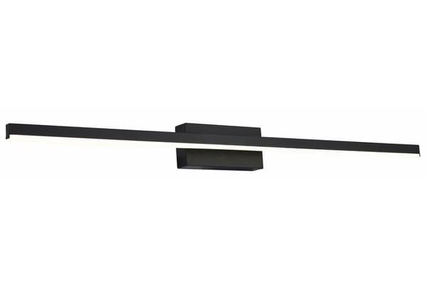 Moderne sort væglampe 80 cm Linea LED 12W REA234021-02 Reality