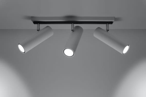 Loftlampe DIREZIONE 3 Hvid Sollux Lighting SL.0497