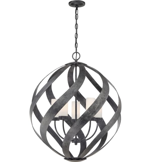 Suuri ulkokattovalaisin Vanha musta E14 40W Blacksmith Quintiesse