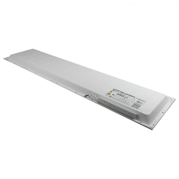 LED-panel 119.5x29.5x3 50W 3000K 5500lm vit rektangulär Ecolight