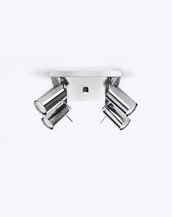 Kattovalaisin RING 4 Kromi Sollux Lighting SL.0730
