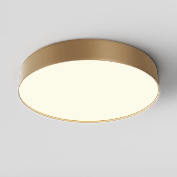 Moderne loftsplafond, mat guld, rund LED 45W ZON Maytoni Technical
