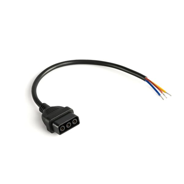 Strømstik til Videx Linear modulære lamper, 30 cm kabel Videx