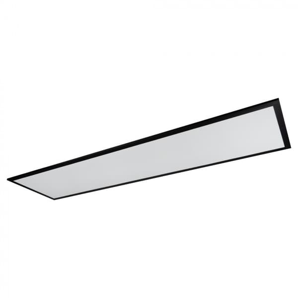 LED-panel 119.5x29.5x3 50W 4000K 5500lm svart rektangulär Ecolight