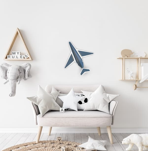 Børnevæglampe fly SKY LED 24W Zuma Line