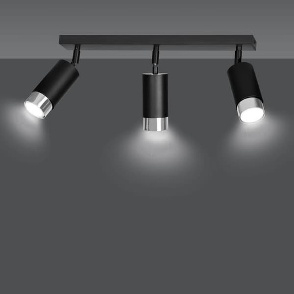 LOFTLAMPE Emibig 2xGU10 30W HIRO 2 BL/CHROME 964/2