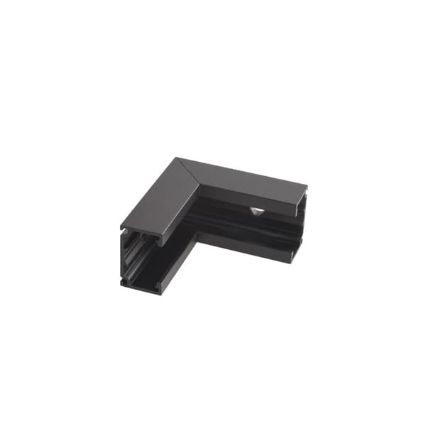 Sort væg-/loftbeslag til NT0006, NT0007 skinner - MICRO11 Maxlight
