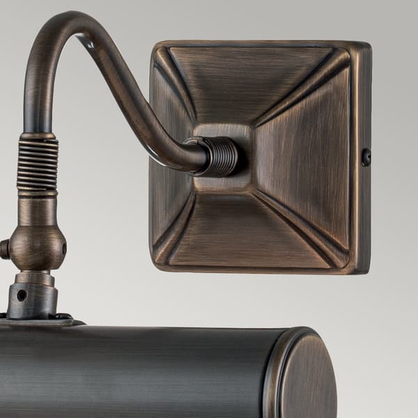 Billedlampe 1xE14 mørkebrun Picture Light Elstead