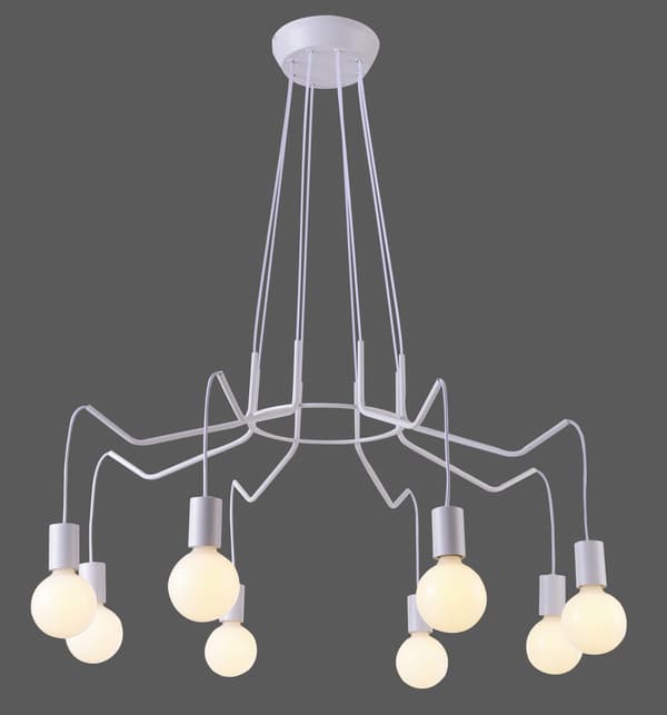 Candellux BASSO 38-71040 hvid lysekrone