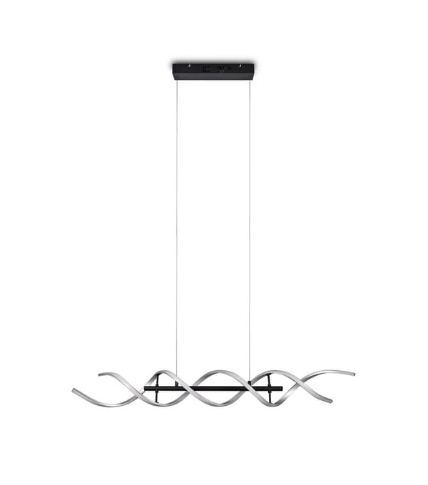 LED-riippuvalaisin SEQUENCE hopea Trio 341810205