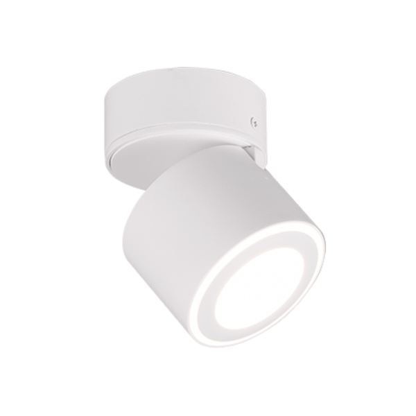 Väggspotlight TAURUS vit Trio 652910131