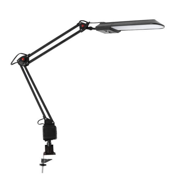 LED skrivebordslampe sort HERON II Kanlux 27602