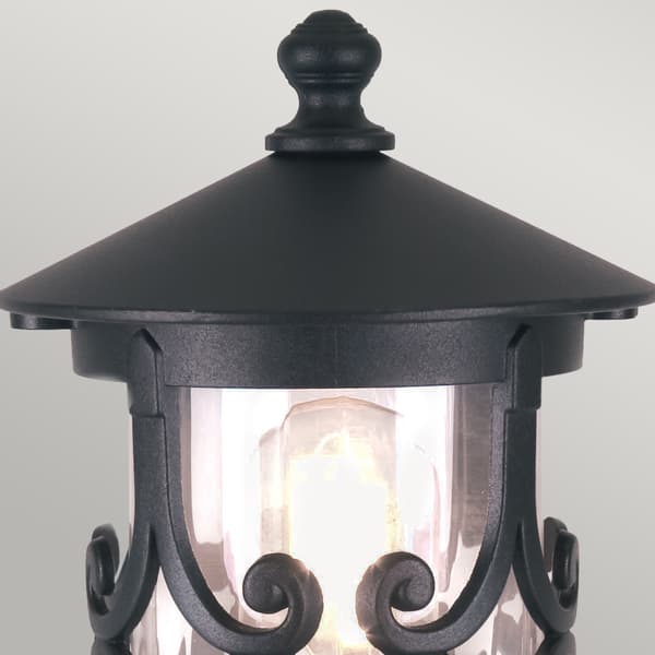 34 cm Hereford standerlampe 1xE27 sort Elstead BL12-BLACK
