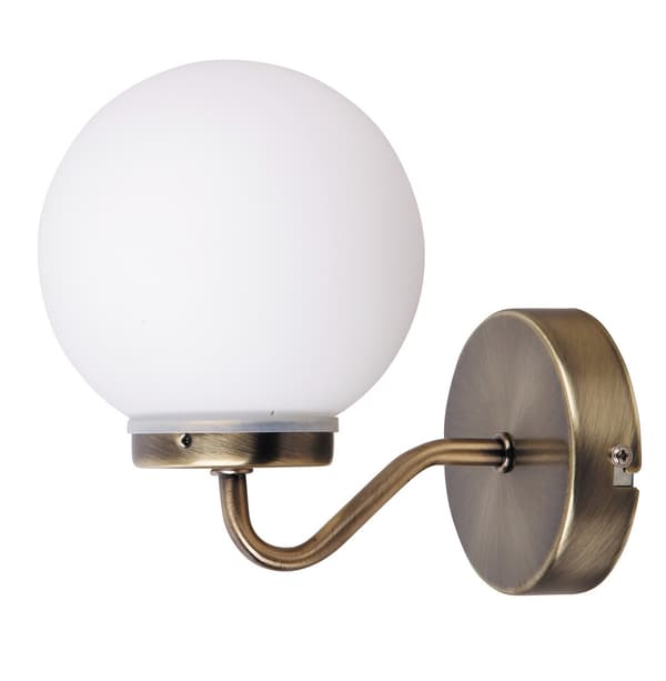 Vägglampa vit kula E14 vit Togo 1302 Rabalux