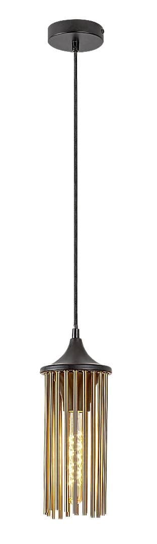 Pendellampe E27 1x40W mat sort 72151 Roxas Rabalux