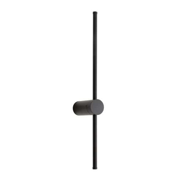 Loft minimalistisk sort stick LED 9W SPIRIT Maxlight væglampe