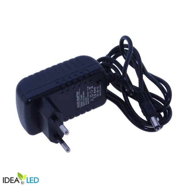 Strømforsyning til LED 12V DC 1.5A 18W stik Idealed ID-3009