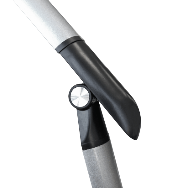 LED skrivebordslampe sort-sølv 4000K MADERA 324962 Polux