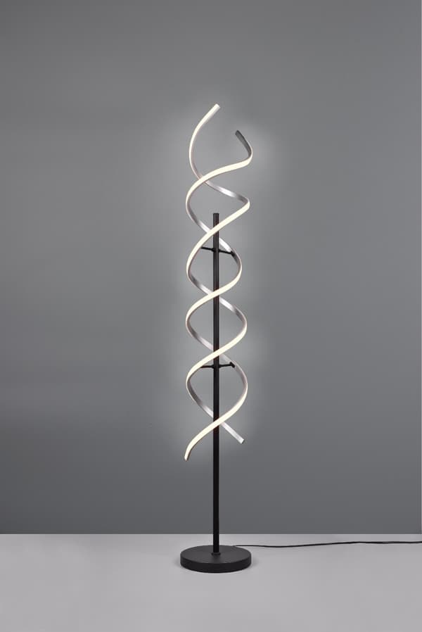 LED-golvlampa SEQUENCE silver Trio 441810205