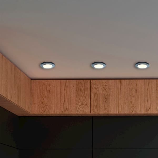 Loftlampe 1x35W GU10 RUND EKOS205 Eko-Light