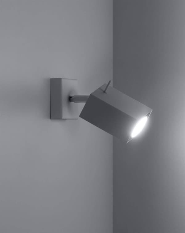 Vägglampa MERIDA Vit Sollux Lighting SL.0095